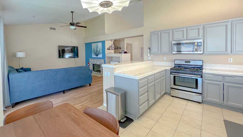 Kitchen at Mountain Sky Recovery in Lake Elsinore