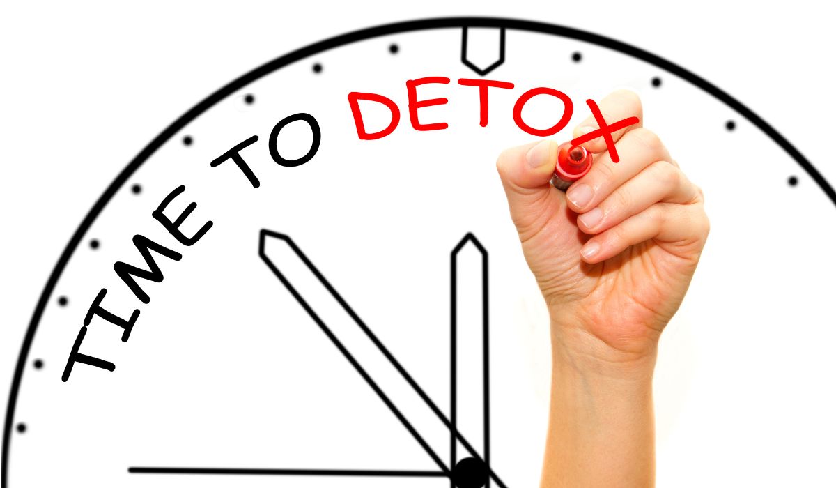 time to detox schedule